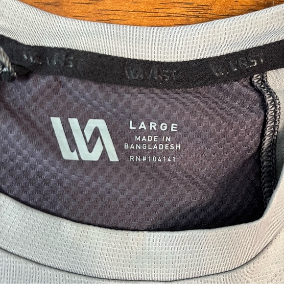 NWT VRST Gray silver athletic tank top size large - Picture 2 of 7